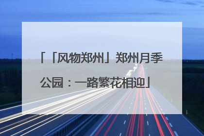 「风物郑州」郑州月季公园：一路繁花相迎