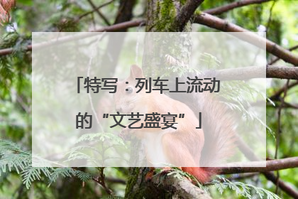 特写：列车上流动的“文艺盛宴”