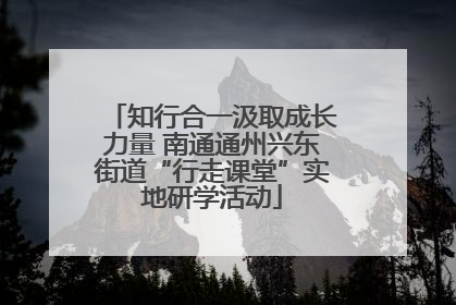 知行合一汲取成长力量 南通通州兴东街道“行走课堂”实地研学活动