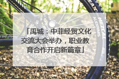 禹城：中菲经贸文化交流大会举办，职业教育合作开启新篇章
