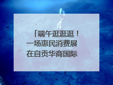 端午逛逛逛！一场惠民消费展在自贡华商国际城开启｜美好生活有“盐”味