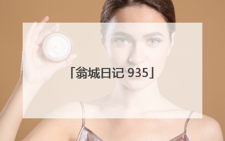 翁城日记 935