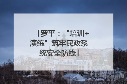 罗平：“培训+演练”筑牢民政系统安全防线