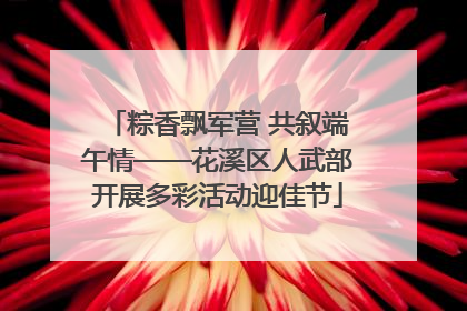 粽香飘军营 共叙端午情——花溪区人武部开展多彩活动迎佳节