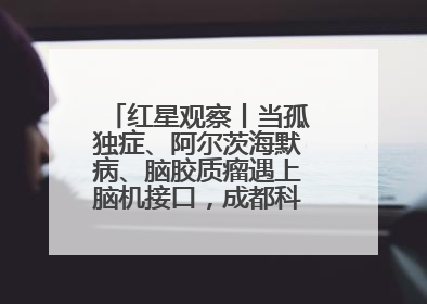 红星观察丨当孤独症、阿尔茨海默病、脑胶质瘤遇上脑机接口，成都科研改变医学图景