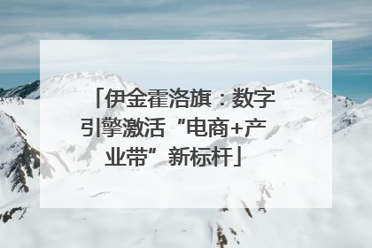 伊金霍洛旗：数字引擎激活“电商+产业带”新标杆