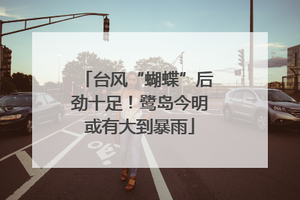 台风“蝴蝶”后劲十足！鹭岛今明或有大到暴雨