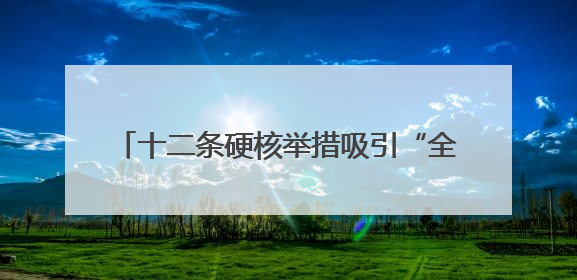 十二条硬核举措吸引“全球合伙人” 资阳全力打造数字游民友好型城市