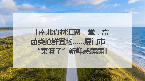 南北食材汇聚一堂，富菌类抢鲜登场……厦门市“菜篮子”新鲜感满满