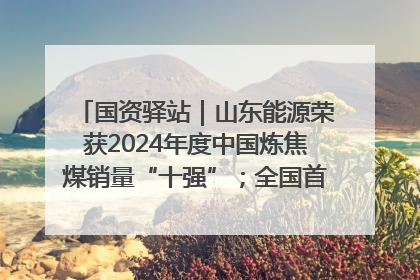 国资驿站｜山东能源荣获2024年度中国炼焦煤销量“十强”；全国首例铁路盖上智慧物流园钢结构主体完工