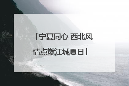 宁夏同心 西北风情点燃江城夏日