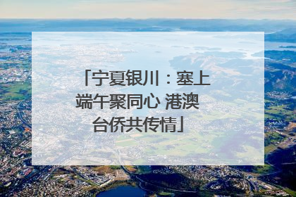 宁夏银川：塞上端午聚同心 港澳台侨共传情