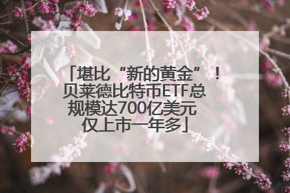 堪比“新的黄金”！贝莱德比特币ETF总规模达700亿美元 仅上市一年多
