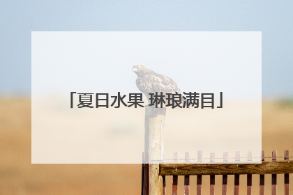 夏日水果 琳琅满目