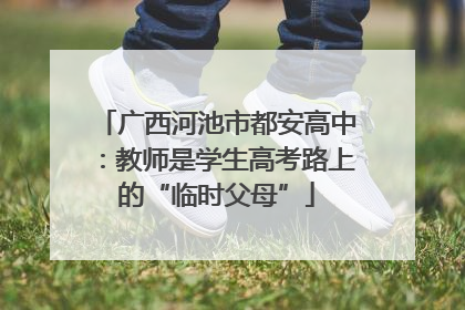 广西河池市都安高中：教师是学生高考路上的“临时父母”