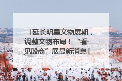 延长明星文物展期，调整文物布局！“看·见殷商”展最新消息