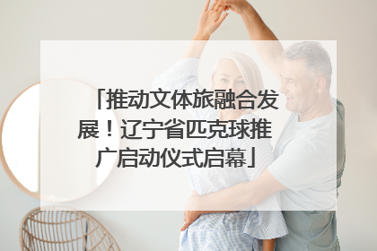 推动文体旅融合发展！辽宁省匹克球推广启动仪式启幕