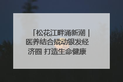 松花江畔涌新潮｜医养结合撬动银发经济圈 打造生命健康产业新样本