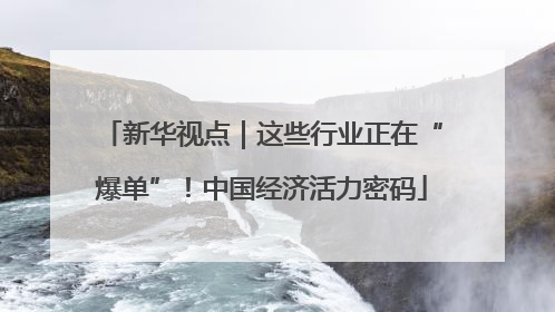 新华视点｜这些行业正在“爆单”！中国经济活力密码