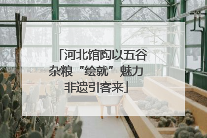 河北馆陶以五谷杂粮“绘就”魅力非遗引客来