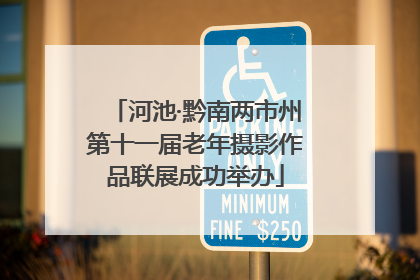 河池·黔南两市州第十一届老年摄影作品联展成功举办