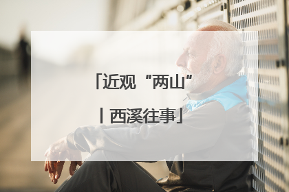 近观“两山”丨西溪往事