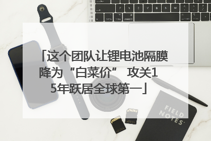 这个团队让锂电池隔膜降为“白菜价” 攻关15年跃居全球第一