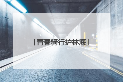 青春骑行护林海