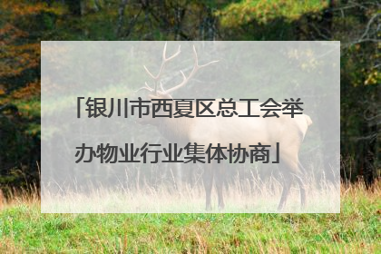 银川市西夏区总工会举办物业行业集体协商