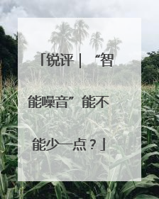 锐评｜“智能噪音”能不能少一点？