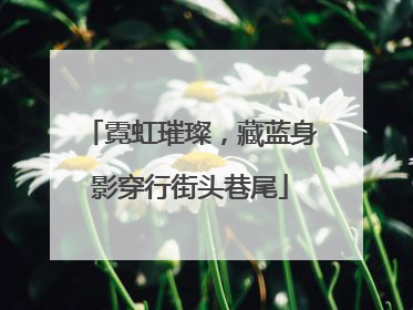 霓虹璀璨，藏蓝身影穿行街头巷尾