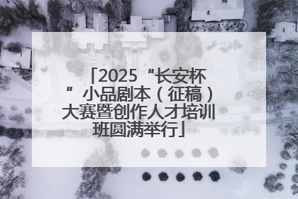 2025“长安杯”小品剧本（征稿）大赛暨创作人才培训班圆满举行