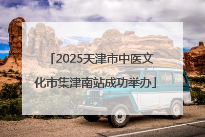 2025天津市中医文化市集津南站成功举办